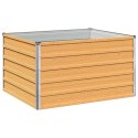 VidaXL Podniesione Łóżko Ogrodowe Naturalne drewno 100 x 80 x 55 cm