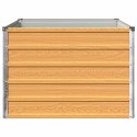 VidaXL Podniesione Łóżko Ogrodowe Naturalne drewno 100 x 80 x 55 cm