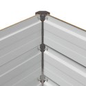 VidaXL Podniesione Łóżko Ogrodowe Naturalne drewno 100 x 80 x 55 cm