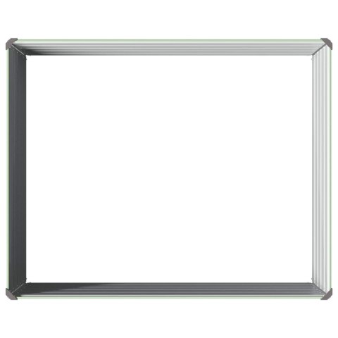 VidaXL Podniesione Łóżko Ogrodowe Pastelowa Zieleń 100 x 80 x 55 cm