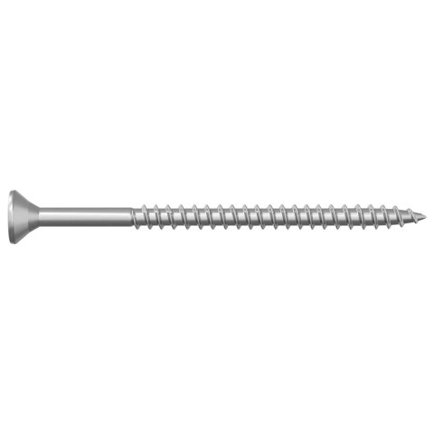 VidaXL Śruby 100 pcs srebrny Ø 2,88 x 45 mm Stal nierdzewna A2