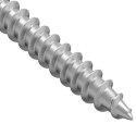 VidaXL Śruby 100 pcs srebrny Ø 2,88 x 45 mm Stal nierdzewna A2