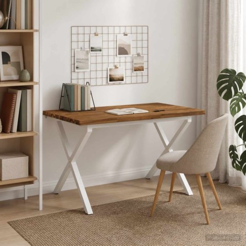 VidaXL Stół jadalny z naturalną krawędzią 90 x 55 x 75 cm