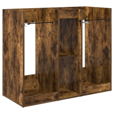VidaXL Szafka golfowa Gładki Dąb wędzony 102 x 45 x 85,5 cm