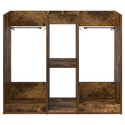 VidaXL Szafka golfowa Gładki Dąb wędzony 102 x 45 x 85,5 cm