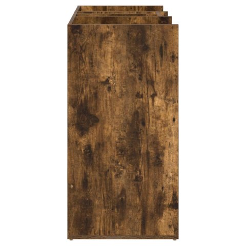 VidaXL Szafka golfowa Gładki Dąb wędzony 102 x 45 x 85,5 cm