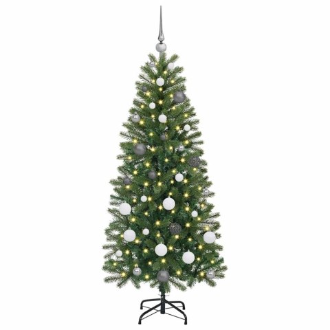 VidaXL Sztuczna choinka Zielony 150 cm PE i PVC