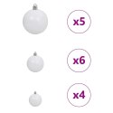VidaXL Sztuczna choinka Zielony 150 cm PE i PVC