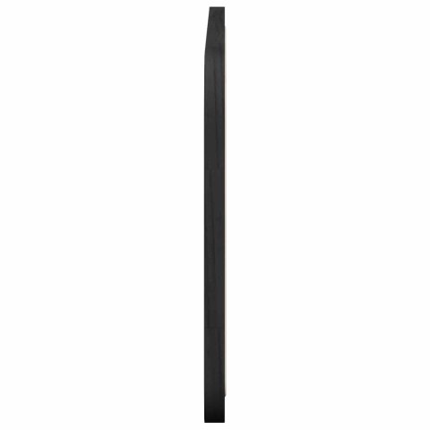 VidaXL Zagłówek Z zagłówkiem Czarny 100 x 55 x 3 cm rattan