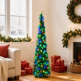 VidaXL Choinka LED pop-up z gwiazdą na czubku 120 cm 50 LED PET