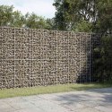 VidaXL Gabion z drutu 5 mm i siatką 10x10 cm 300x50x200 cm
