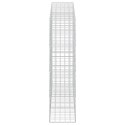VidaXL Gabion z drutu 5 mm i siatką 10x10 cm 300x50x200 cm