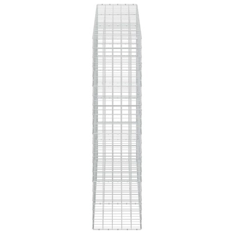 VidaXL Gabion z drutu 5 mm i siatką 10x10 cm 300x50x200 cm