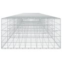 VidaXL Gabion z drutu 5 mm i siatką 10x10 cm 700x100x50 cm