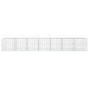 VidaXL Gabion z drutu 5 mm i siatką 10x10 cm 700x50x100 cm