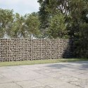 VidaXL Gabion z drutu 5 mm i siatką 10x10 cm 750x50x100 cm