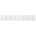 VidaXL Gabion z drutu 5 mm i siatką 10x10 cm 750x50x100 cm