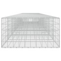 VidaXL Gabion z drutu 5 mm i siatką 10x10 cm 900x100x50 cm