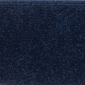 VidaXL Maty na schody samoprzylepne 15 szt. 56x17x3 cm granatowe półokrągłe