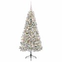 VidaXL Sztuczna choinka z bombką 120 cm 150 LED Ciepła biel