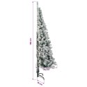 VidaXL Sztuczna choinka z bombką 150 cm 150 LED Ciepła biel