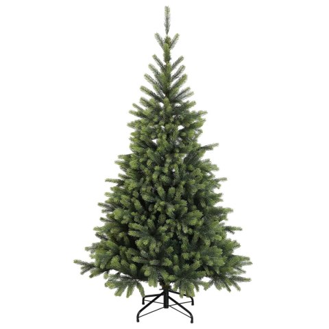 VidaXL Sztuczna choinka z bombką 120 cm 150 LED Ciepła biel