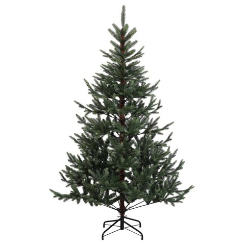 VidaXL Sztuczna choinka z bombką 180 cm 300 LED Ciepła biel