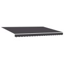VidaXL Zwijana markiza, antracytowa, 4x3 m, tkanina i aluminium