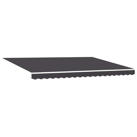 VidaXL Zwijana markiza, antracytowa, 4x3 m, tkanina i aluminium