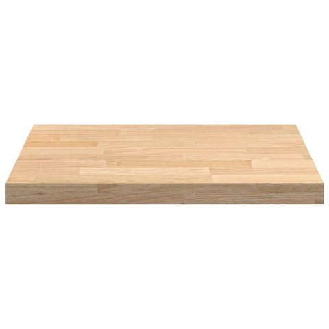 VidaXL Blat kuchenny, 60x63,5x4 cm, prostokątny, lite drewno dębowe