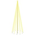VidaXL Choinka z kołkiem gruntowym, 732 ciepłe białe LED, 500 cm