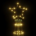 VidaXL Choinka z kołkiem gruntowym, 732 ciepłe białe LED, 500 cm