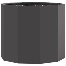 VidaXL Donica Czarny 60 x 60 x 50 cm Stal