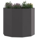VidaXL Donica Czarny 60 x 60 x 50 cm Stal