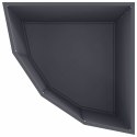 VidaXL Doniczka Różnorożna antracytowy 60 x 60 x 50 cm Stal