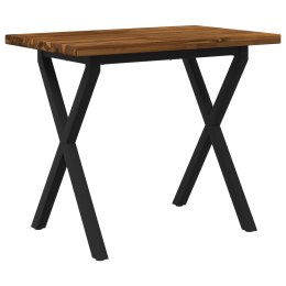 VidaXL Kwadratowy stół do jedzenia 110 x 55 x 75 cm Lite Drewno Akacji