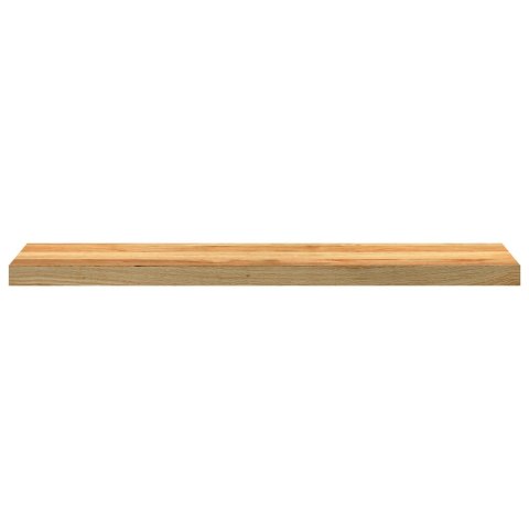 VidaXL Parapety 2 szt., jasnobrązowy, 100x20x2 cm, lite drewno dębowe