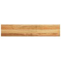 VidaXL Parapety 2 szt., jasnobrązowy, 100x20x2 cm, lite drewno dębowe