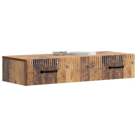 VidaXL Stolik boczny montowany na ścianie 87,5 x 34,5 x 17 cm