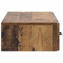 VidaXL Stolik boczny montowany na ścianie 87,5 x 34,5 x 17 cm