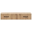 VidaXL Stolik boczny montowany na ścianie 87,5 x 34,5 x 17 cm