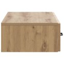 VidaXL Stolik boczny montowany na ścianie 87,5 x 34,5 x 17 cm