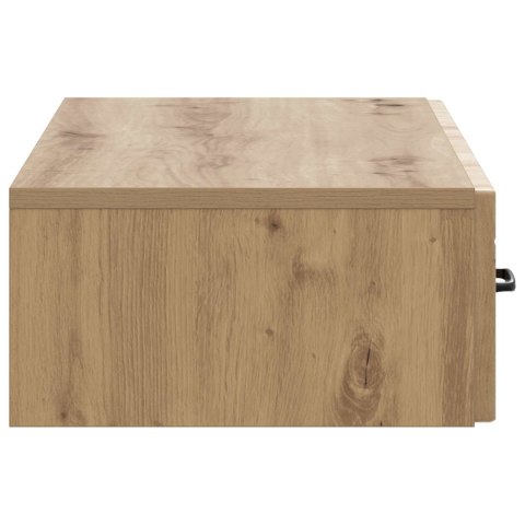 VidaXL Stolik boczny montowany na ścianie 87,5 x 34,5 x 17 cm
