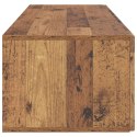 VidaXL Szafka RTV montowana na ścianie Stare drewno 98 x 41 x 30 cm