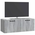 VidaXL Szafka RTV montowana na ścianie Szary Sonoma 78,5 x 31 x 30 cm