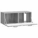 VidaXL Szafka RTV montowana na ścianie Szary Sonoma 78,5 x 31 x 30 cm