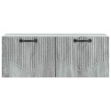 VidaXL Szafka RTV montowana na ścianie Szary Sonoma 78,5 x 31 x 30 cm