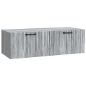 VidaXL Szafka RTV montowana na ścianie Szary Sonoma 98 x 41 x 30 cm