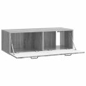 VidaXL Szafka RTV montowana na ścianie Szary Sonoma 98 x 41 x 30 cm