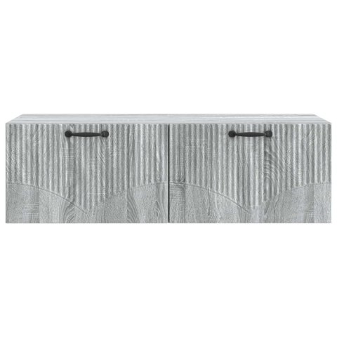 VidaXL Szafka RTV montowana na ścianie Szary Sonoma 98 x 41 x 30 cm